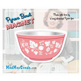 Pyrex Pink Gooseberry Bowl Potholders bowl shaped pot holders set of 2