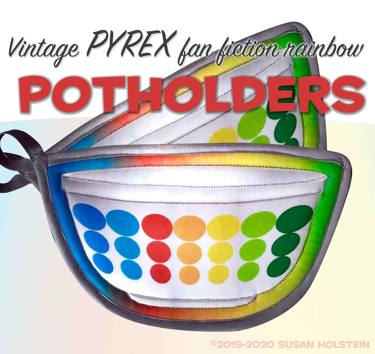 ModMox Goods Vintage Pyrex Pot Holders