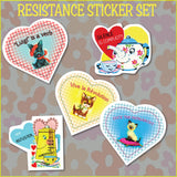 PreOrder: Resistance Stickers Set of all 5 shown