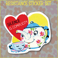 PreOrder: Resistance Stickers Set of all 5 shown