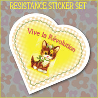 PreOrder: Resistance Stickers Set of all 5 shown