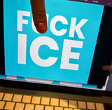 25 F*CK ICE QR CODE Resistance Stickers 2inx2in