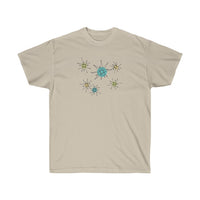 Franciscan Starburst 1950s Graphic theme t-shirt Unisex Ultra Cotton Tee