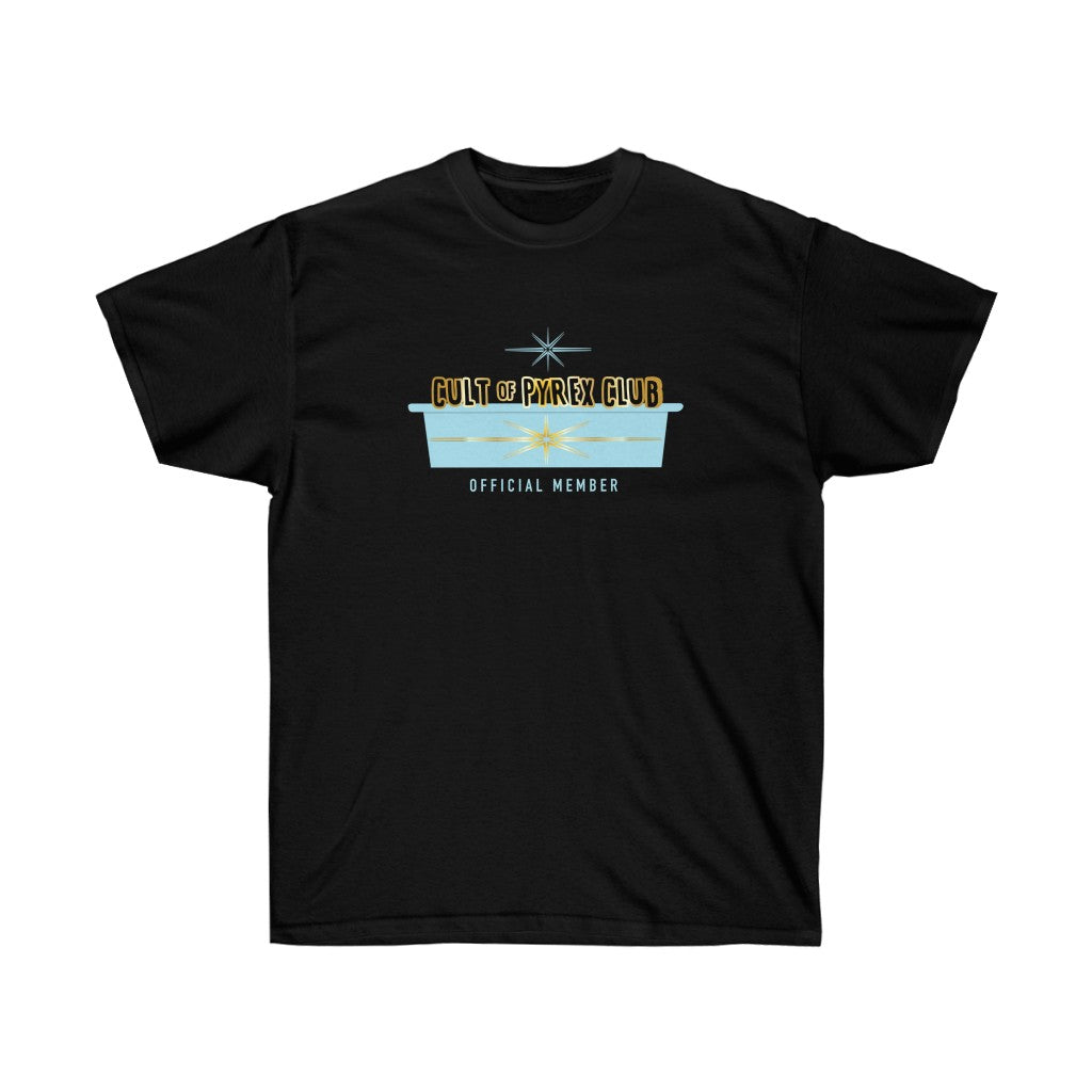 Virgil Abloh Brooklyn Museum FOS CAT Pyrex T-Shirt - Black