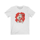 Christmas Poodle Tee t-shirt retro theme -comes in 3 colors