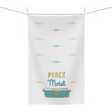 Soft Tea Towel Vintage pyrex Gold Starburst Space Saver theme design