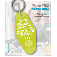 Cosplay for your keys! Pyrex Motel Keychain spring blossom pyrex daisies Vintage retro style