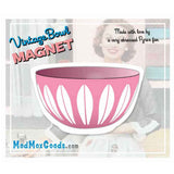 MAGNET Cathrine Holm PINK Lotus Bowl 2.5in wide