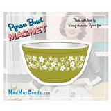 Pyrex Bowl MAGNETS - Set of 10  magnets to make your own "frankenstacks" on fridge!