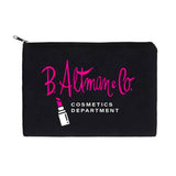 B Altman & Co Cosmetics Department Makeup Bag 8 x 5 Zipper Pouch Featuring my original concept design