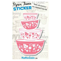 Pyrex Pink Gooseberry Bowl Potholders bowl shaped pot holders set of 2