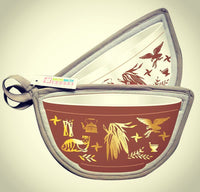 POT HOLDERS Pyrex Early American Bowl Potholders bowl shaped pot holders set of 2