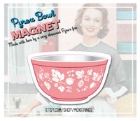 Pyrex Lovers 9 pc Collection -  Stickers and Magnets and Retro Keychain